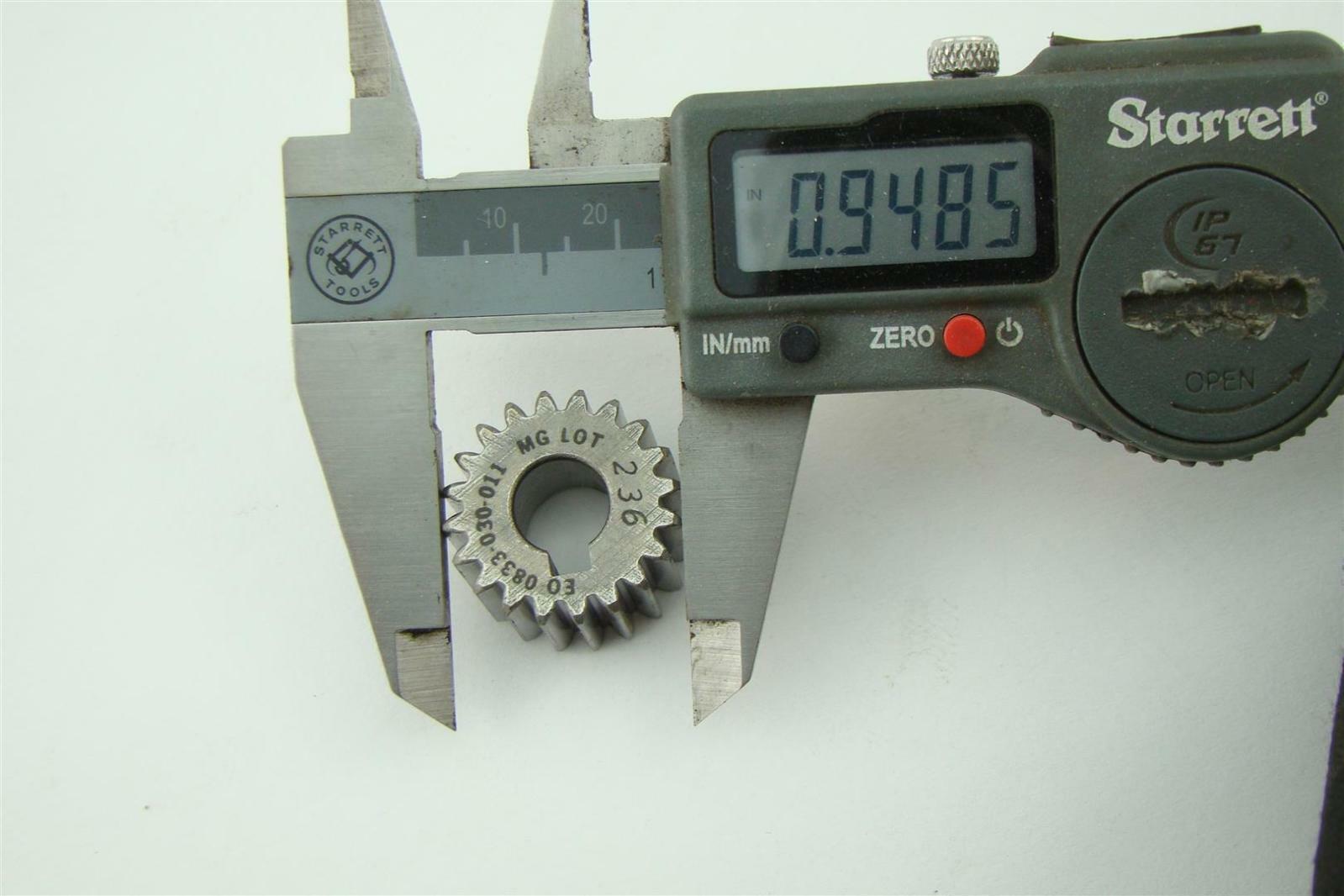 Fanuc Motor Gear 20T-24DP-21.17PD-16 FW