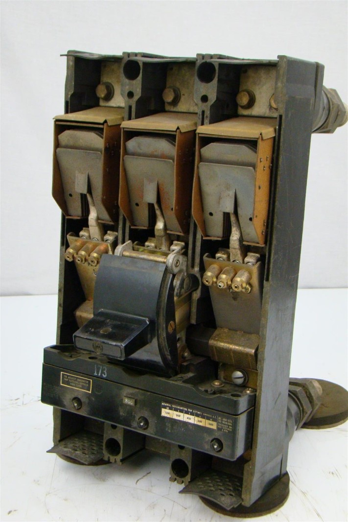 Und. Lab. Inc. 800 amp Circuit Breaker Frame, 3 Pole, 600 v eBay