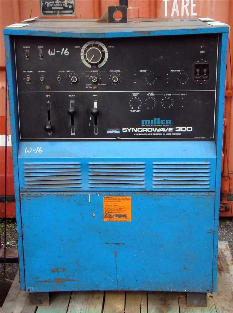 Details about Miller Syncrowave 300 AC/DC Tungsten-Arc Welding Power Source  230/460v 1 Phase