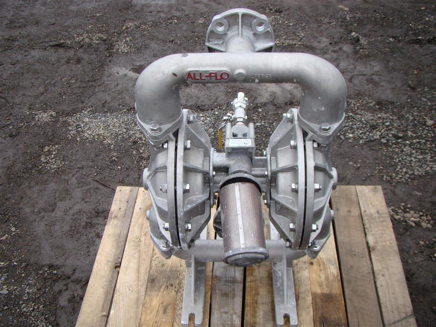 AllFlo 2" Diaphragm Pump A200CA3SS3E080 Joseph Fazzio, Incorporated