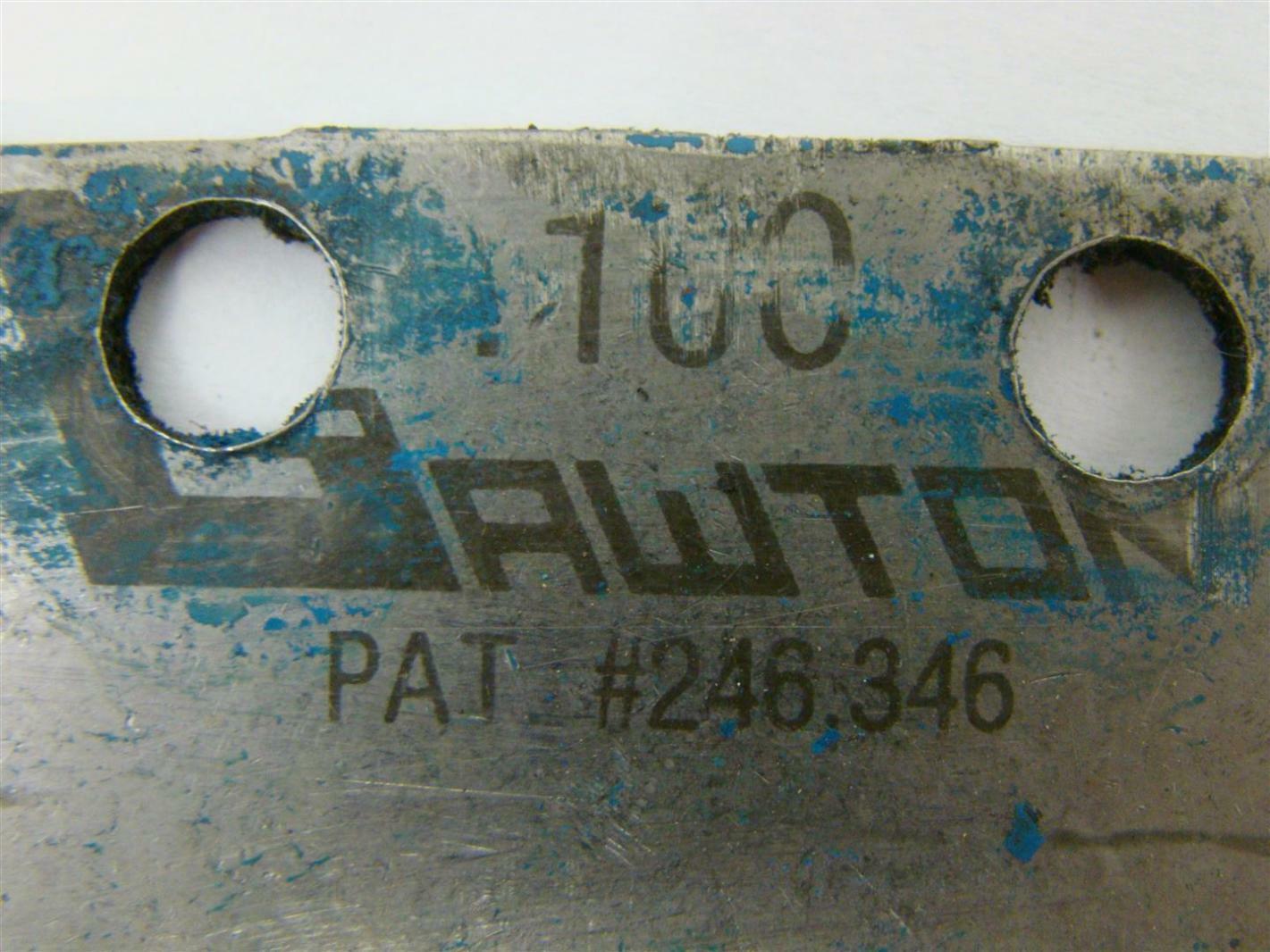 Gawton Stainless Shim 246.346 | .100 Gauge | eBay