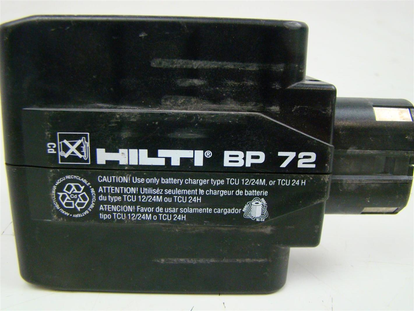 HILTI TE5A Cordless Rotary Hammer Drill 24V BP72 | Joseph Fazzio ...