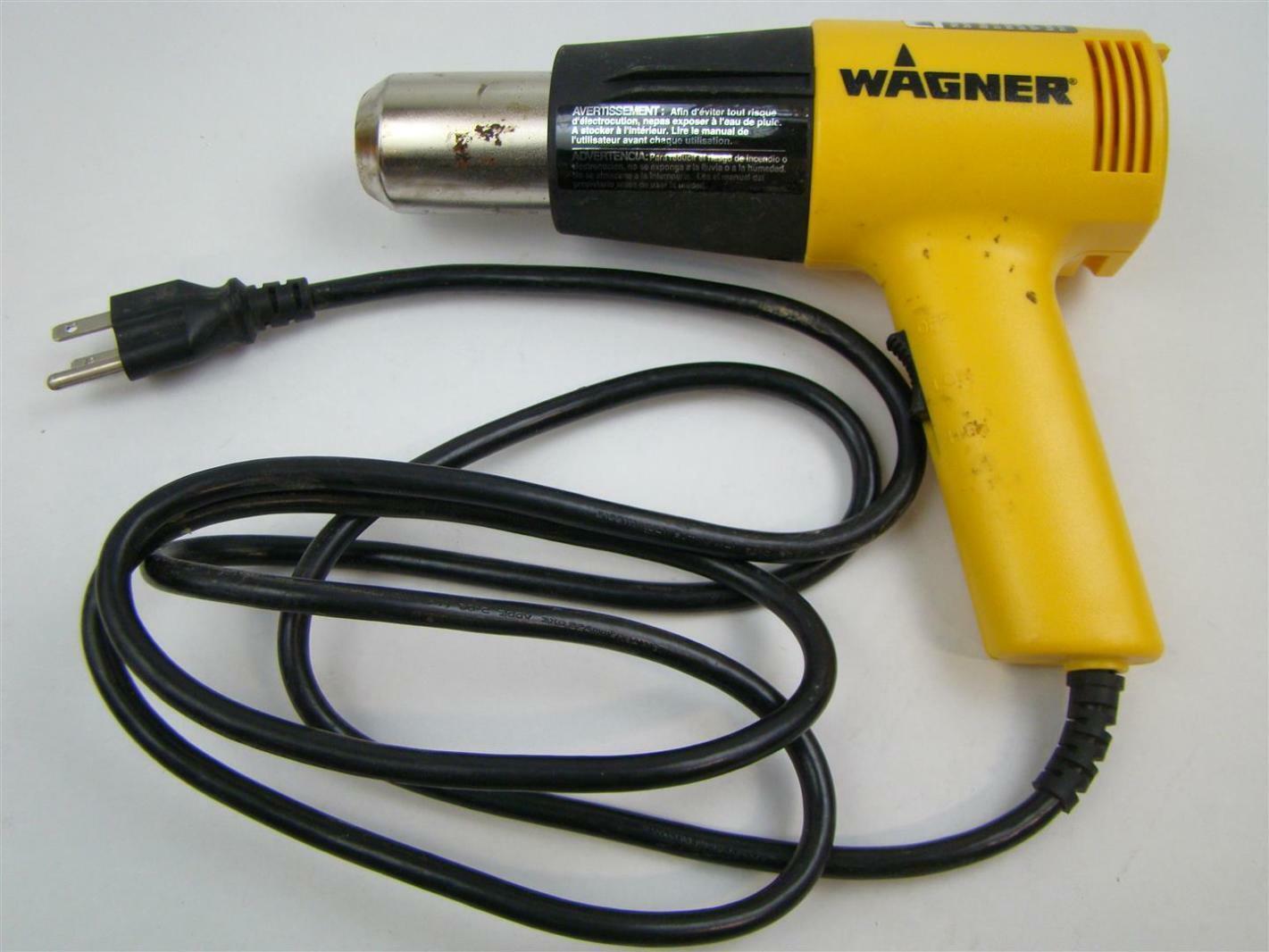 Wagner Heat Gun 1200W 50/60Hz 120VAC Dual Temperature HT1000 eBay