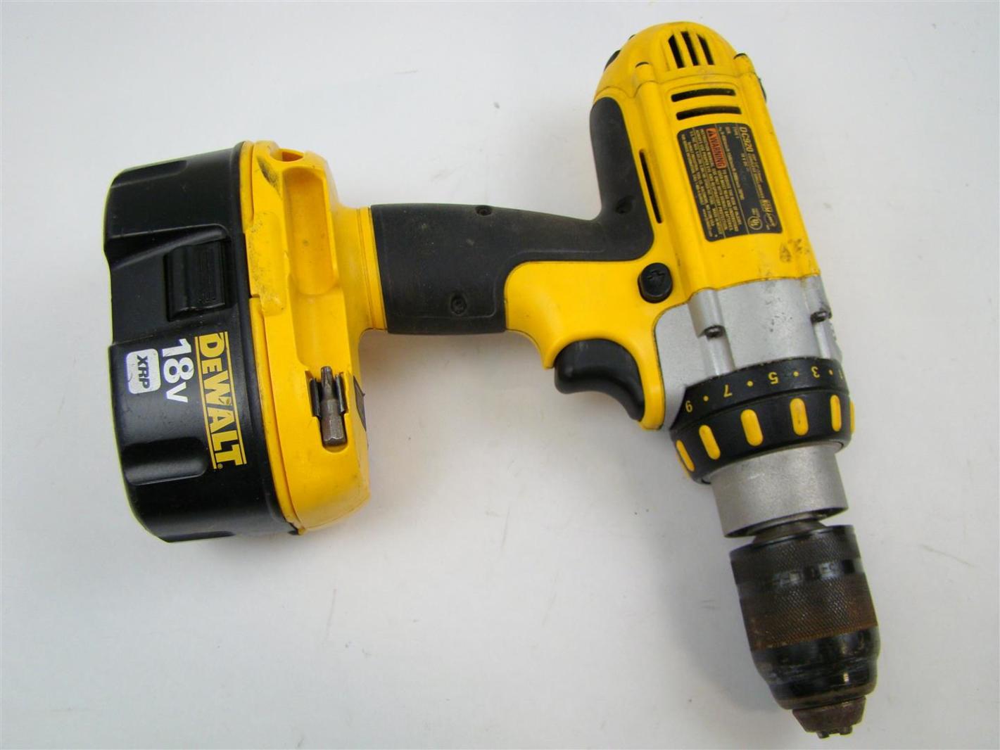 DeWalt 18V 1/2" XRP Cordless Drill/Driver DW9116 DC920 Joseph Fazzio
