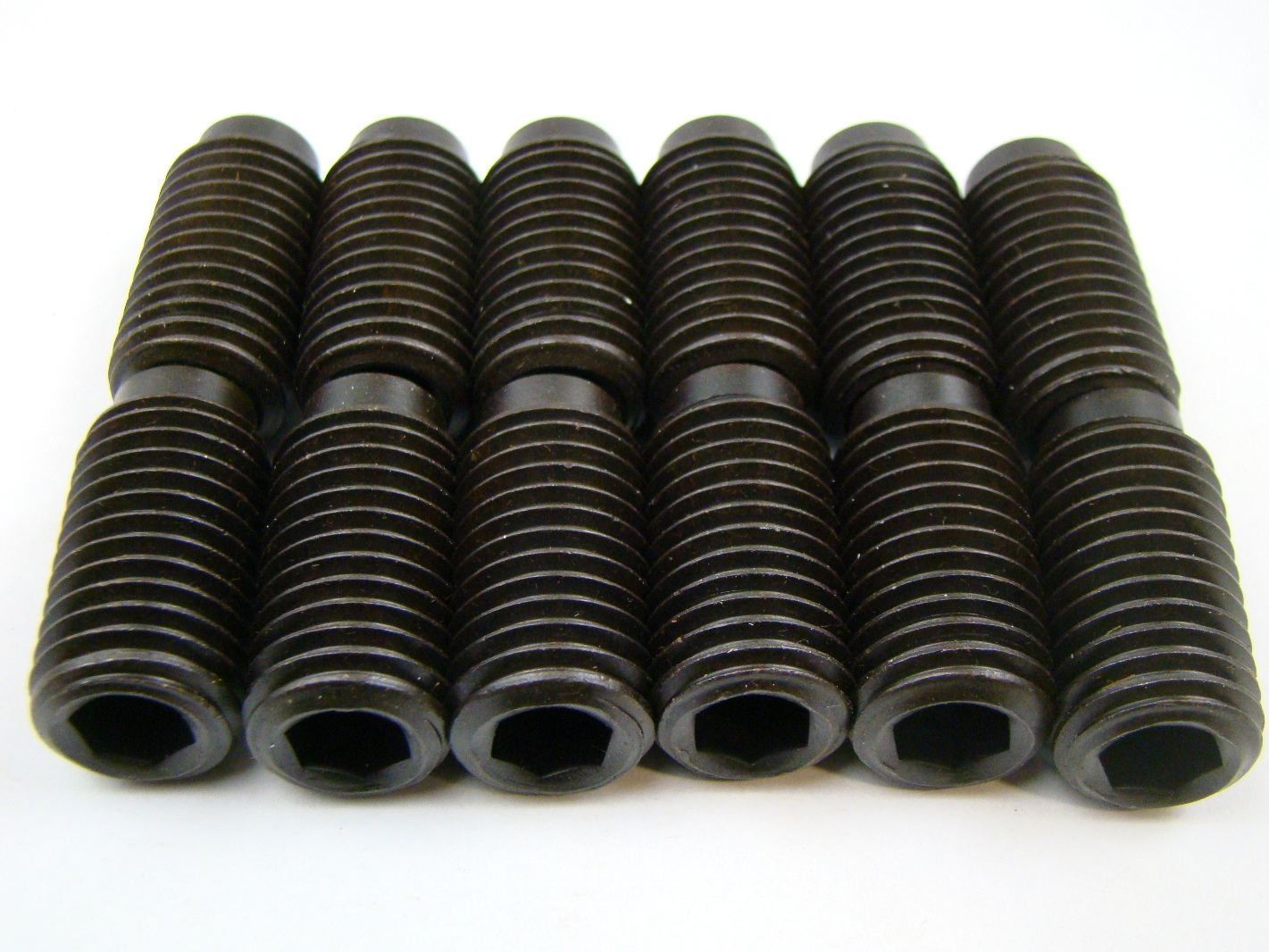 (12) Bright Best Socket Set Screws Half Dog PTSemi STD 3/4 /10, 1 1/2
