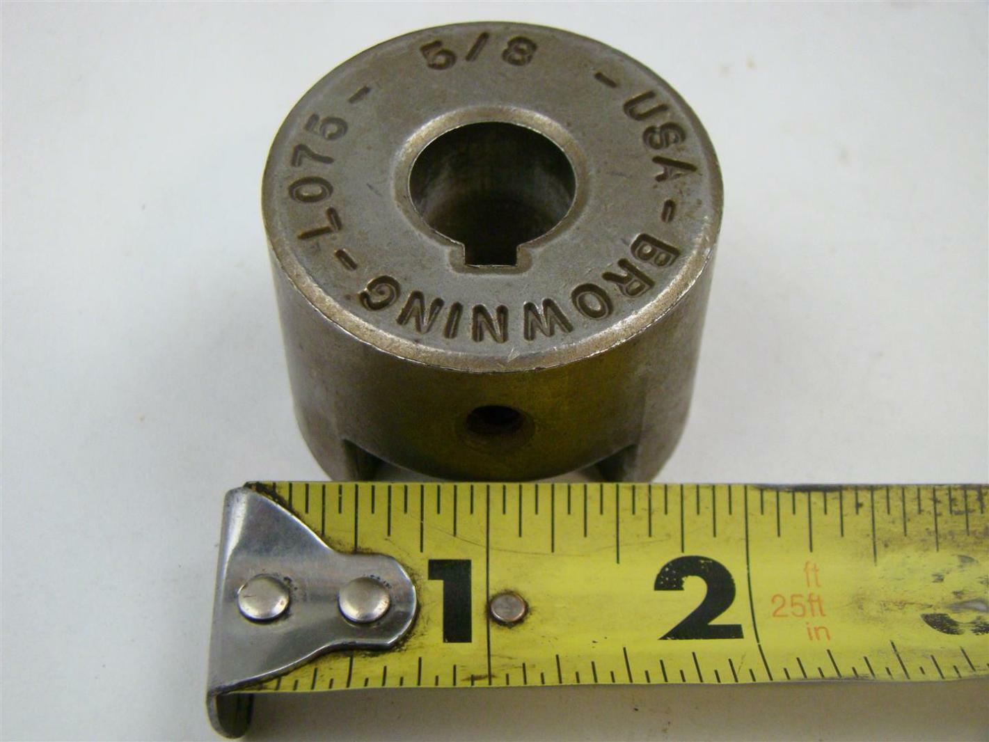 Browning Flexible 3Piece LJaw Coupling Coupler 5/8, L075 eBay