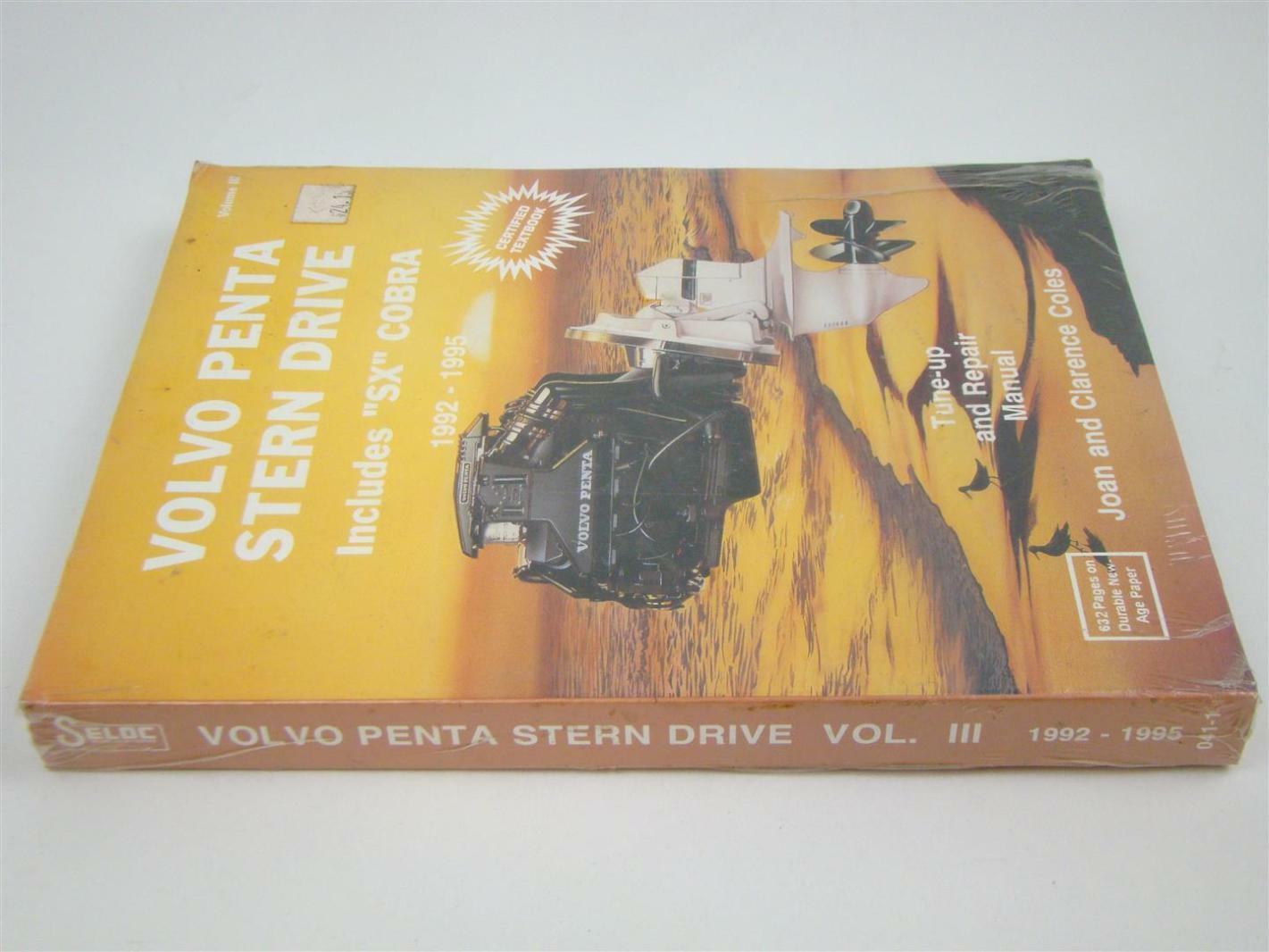 Seloc Volvo Penta Stern Drive Repair Manual ,1992 - 1995, 0-89330-