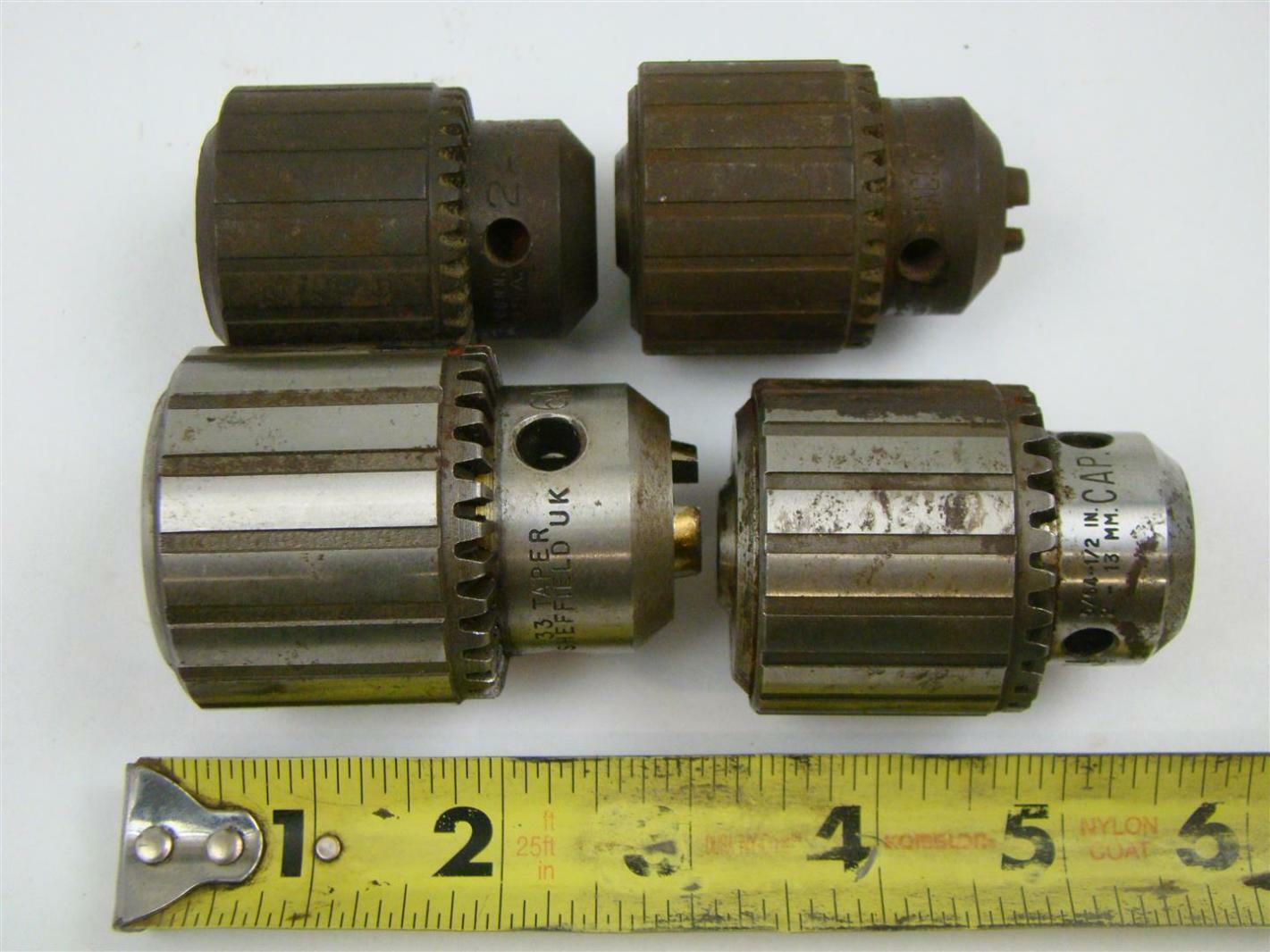 (4) Jacobs Chuck Drill Chucks, ASIS Condition eBay