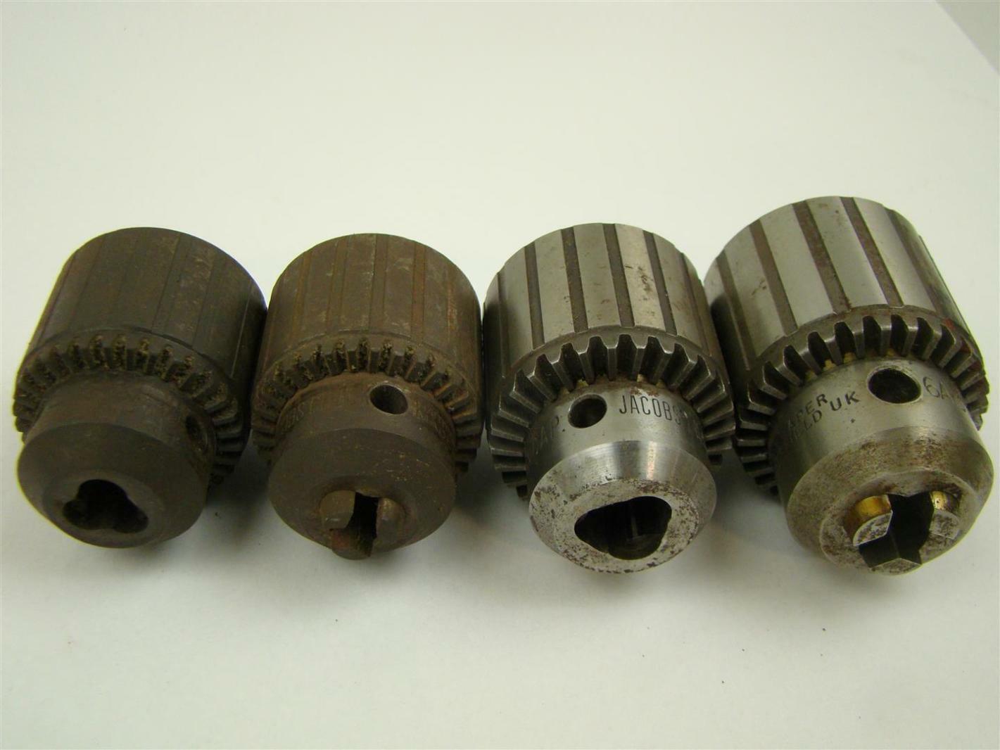 (4) Jacobs Chuck Drill Chucks, ASIS Condition eBay