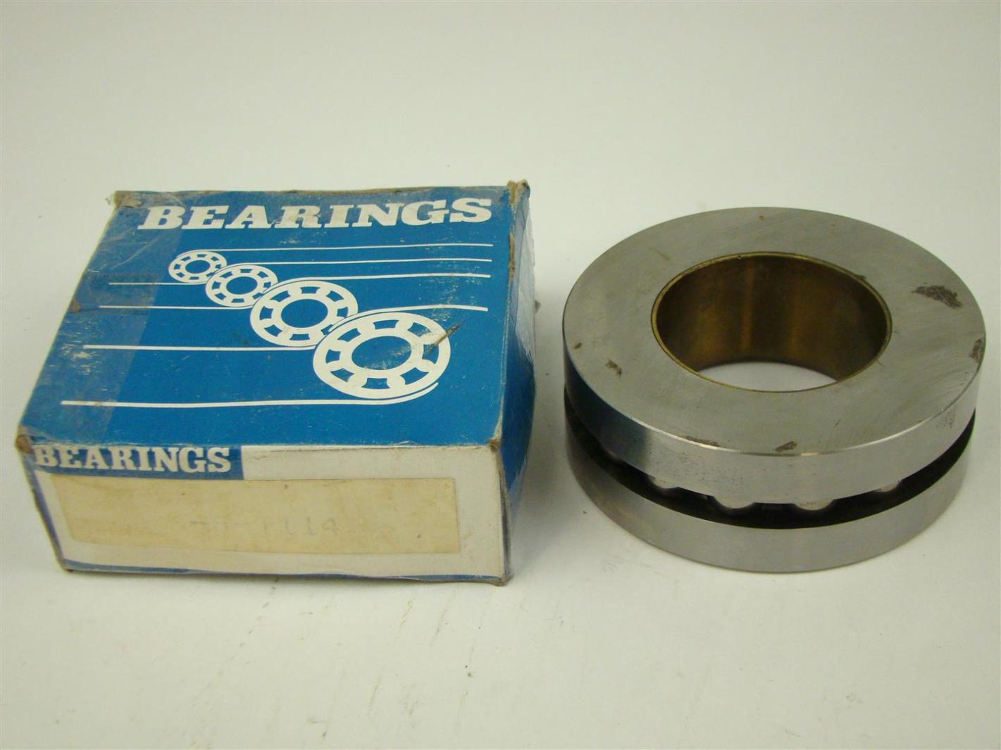 USA Bearings, 8-T114 Ball Thrust Bearing OD:4-1/2