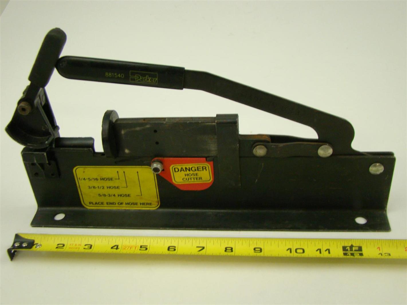 Parker Push On Hose Fitting Cutter , 881540 Joseph Fazzio, Incorporated