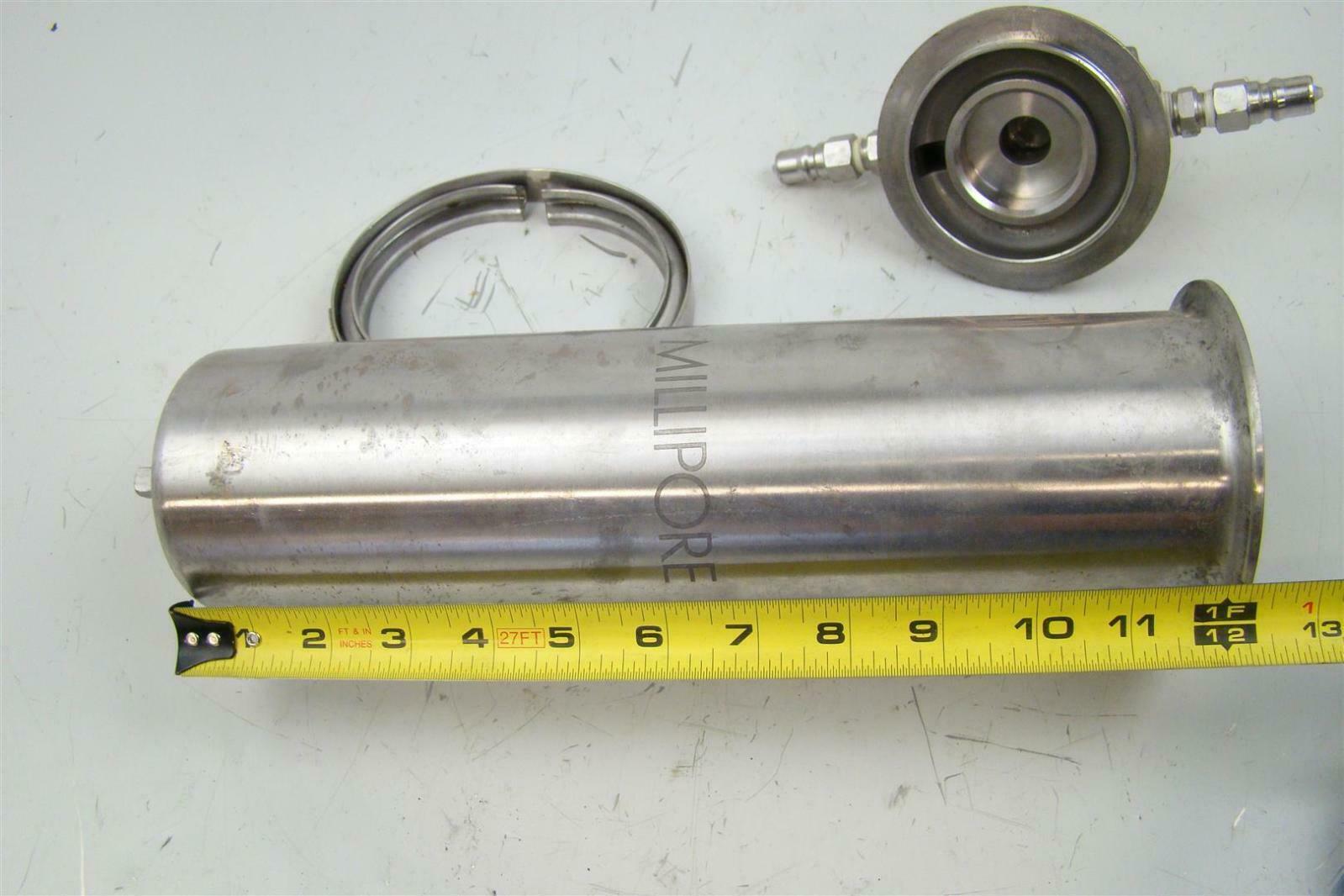 Millipore Stainless Steel Filter Housing 3/8" Ports eBay