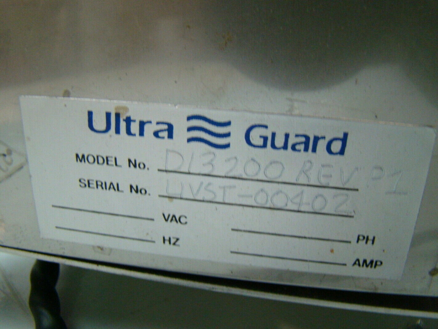 Ultra Guard Electrical Control Enclosure D13200