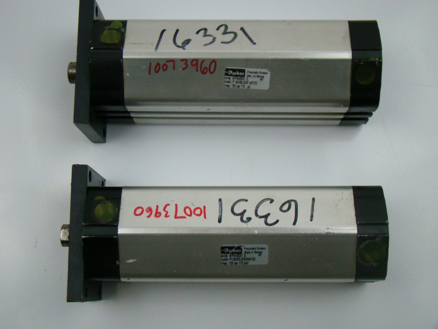 PARKER PNEUMATIC COMPACT CYLINDER P1M032JDNC9N100 eBay