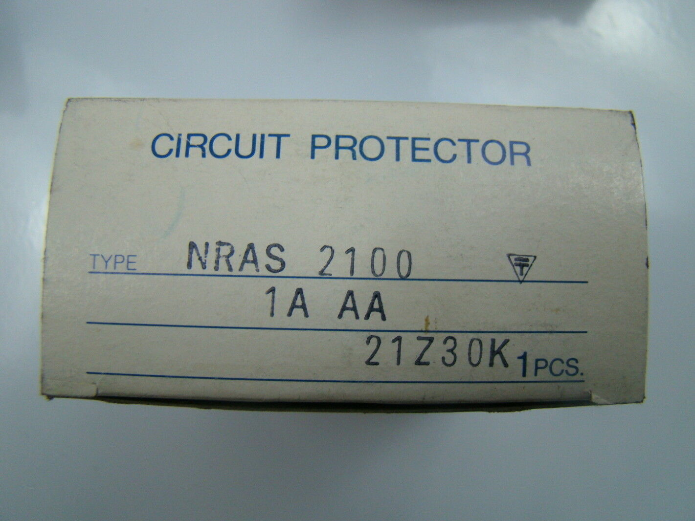 idec Circuit Protector 2 Pole 1AMP 250VAC NRAS2100