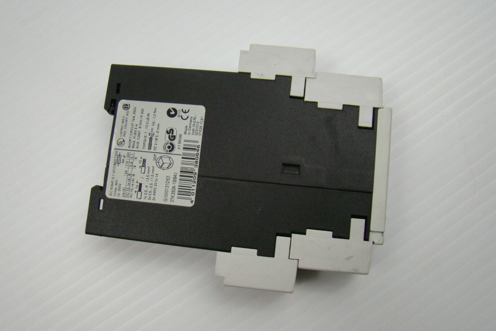 Siemens 300V IEC Contactor 60947-5-1 4011209380646 | eBay