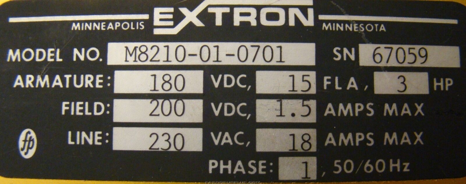 Extron, DC Drive M8210-01-0701