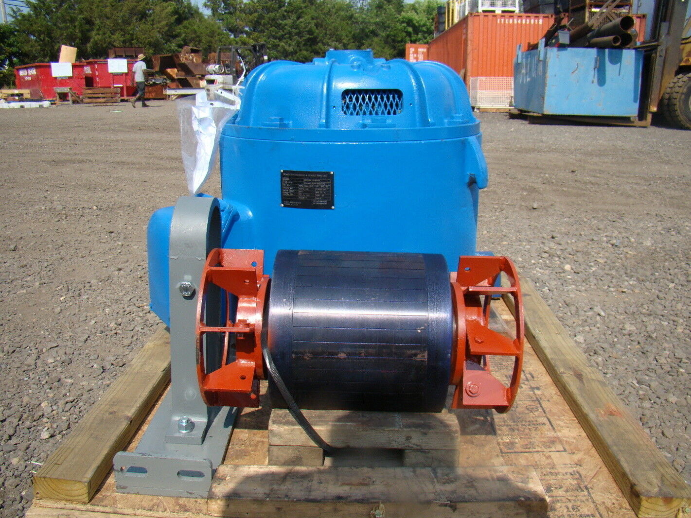 GE 125HP Electric Motor Housing 440v 015101 eBay