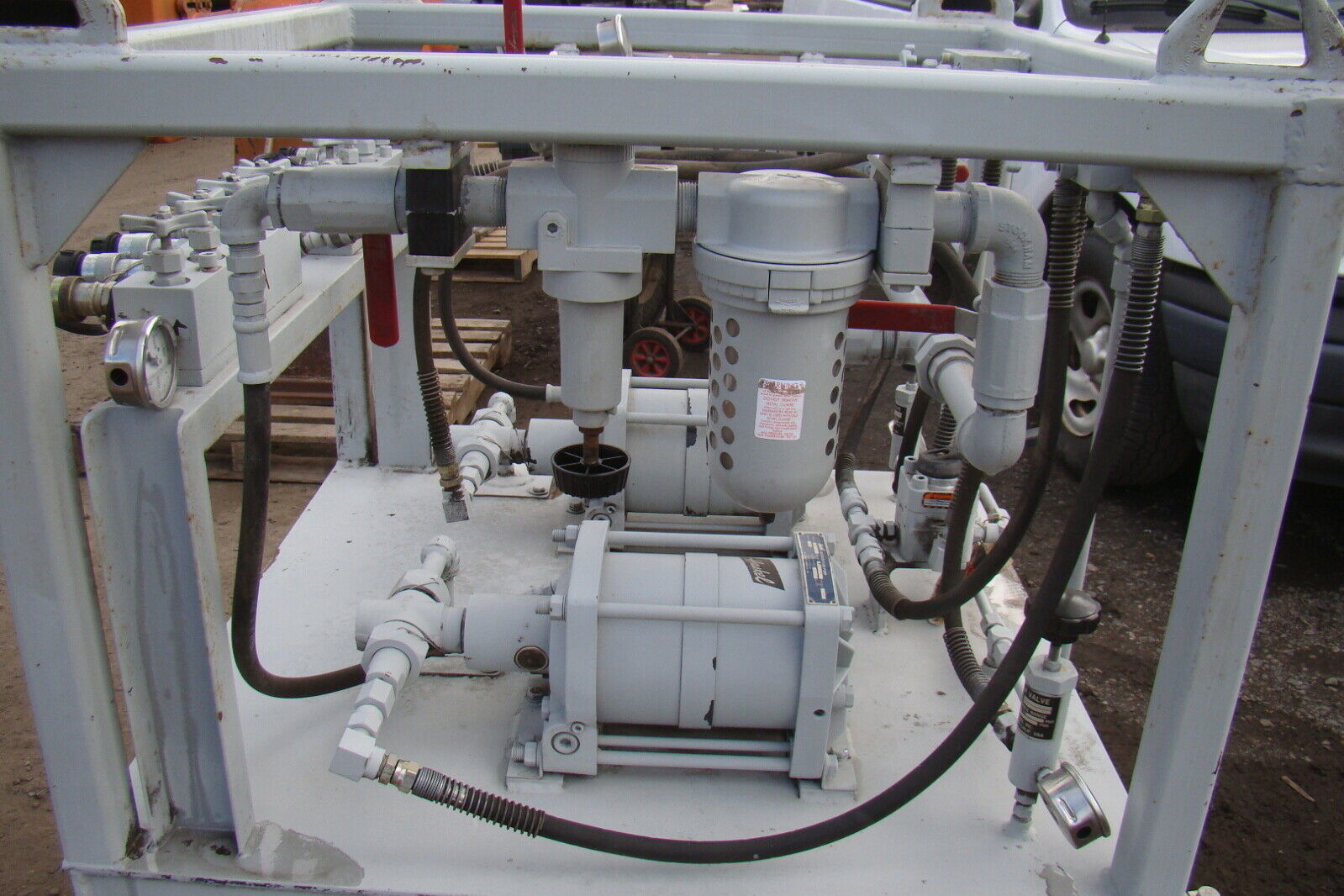 Airline Hydraulics Machinery Air Powered Hydraulic Pump Power Unit A4854 DHF20 eBay