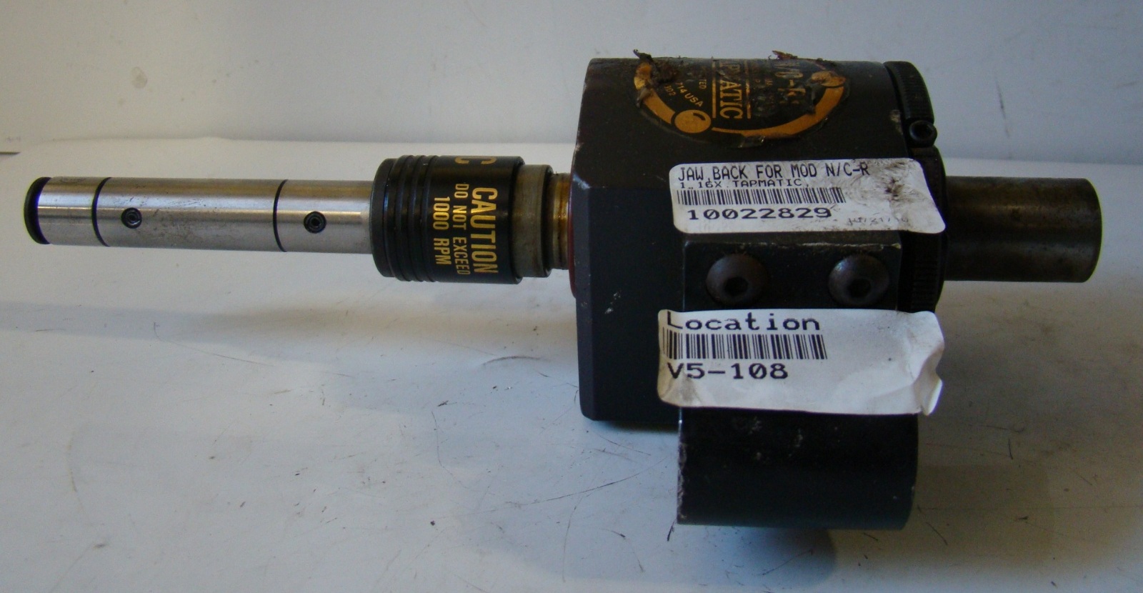 Tapmatic, Tapping Attachment NC-R1 10-1/2