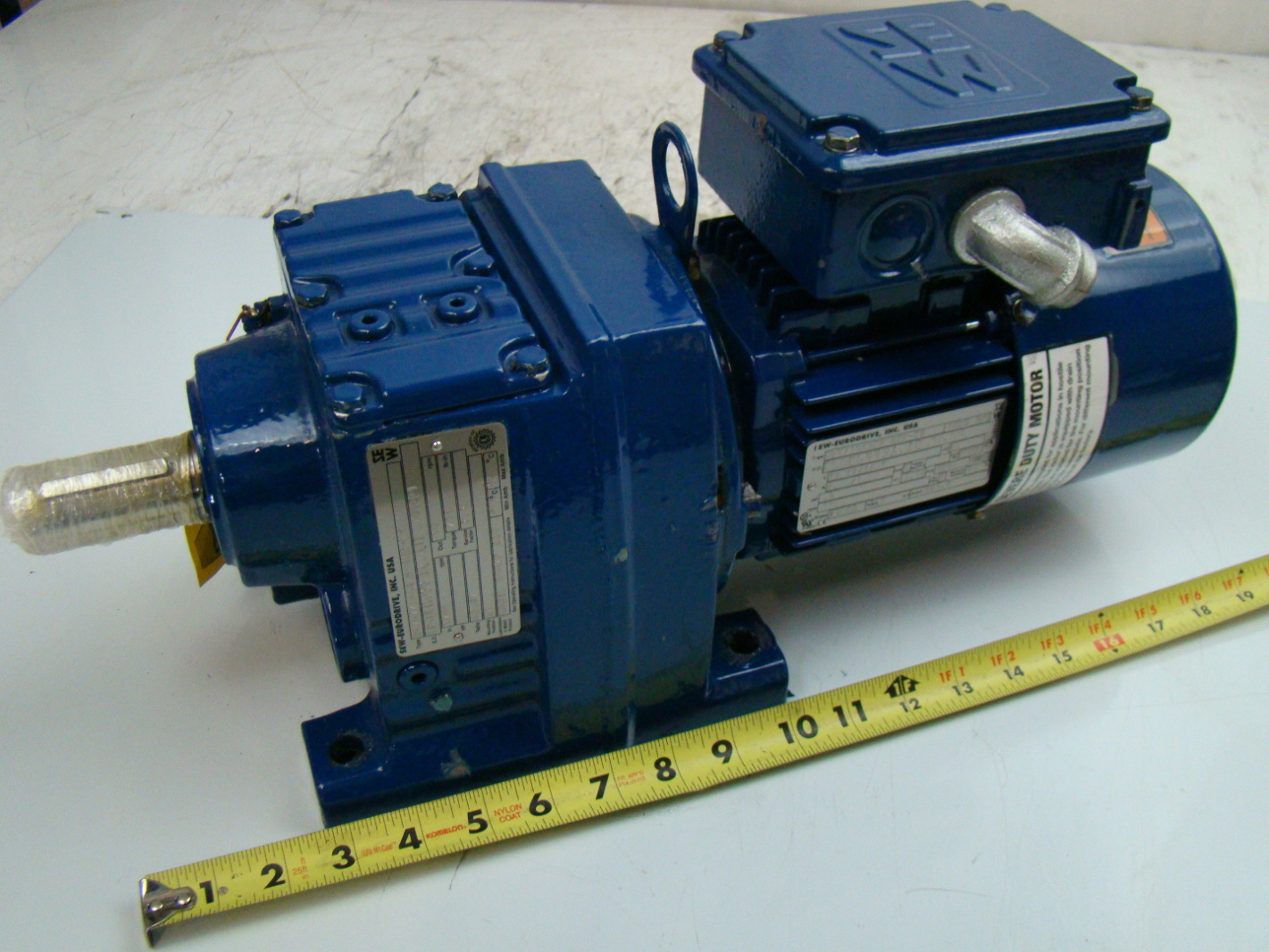 Sew Eurodrive 1/2 HP 1700 RPM Gear Motor DFT71D4BMG05HR-KS | eBay