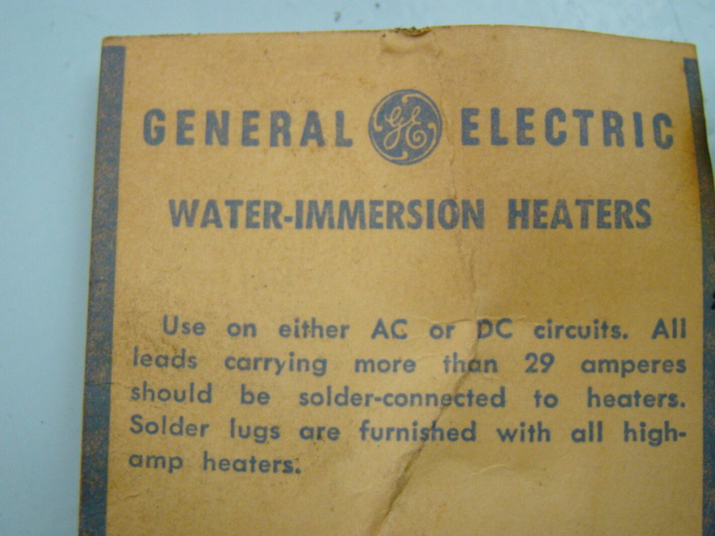 General Electric 240V 7,500 Watts Immersion Heater 2D177G2
