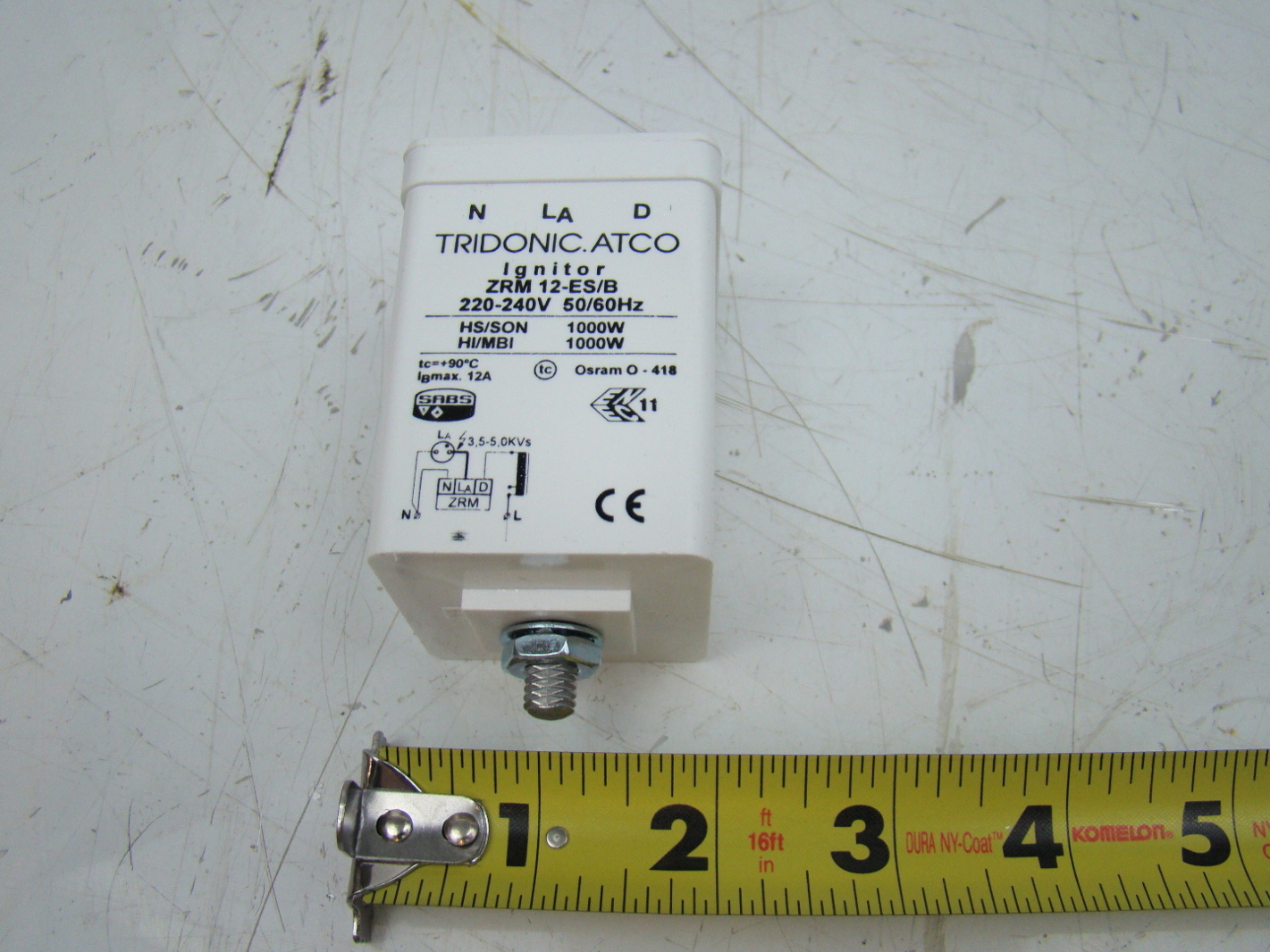 Tridonic.Atco 240V ZRM 12-ES/B | eBay