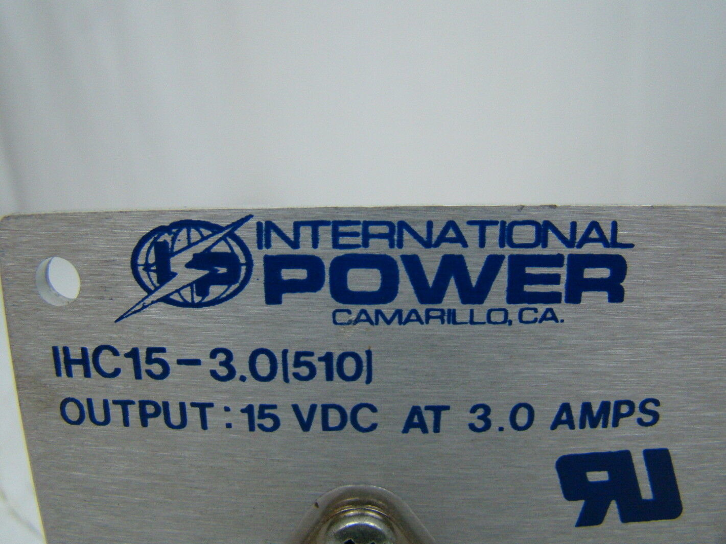 International Power 15 VDC IHC15-3.0