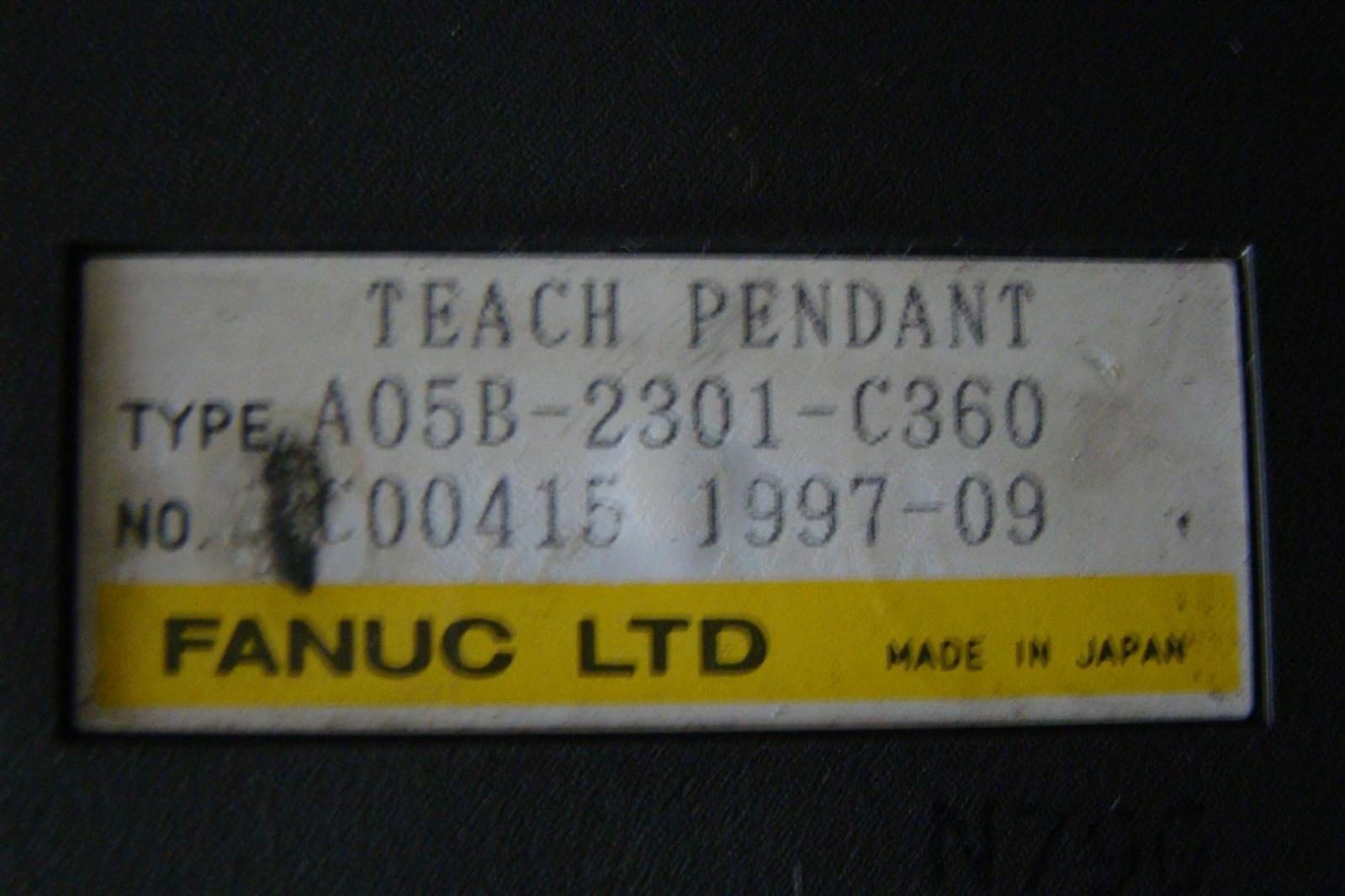 Fanuc RJ-2 Robot Controller, Teach Pendant, Cables, for S-420iw