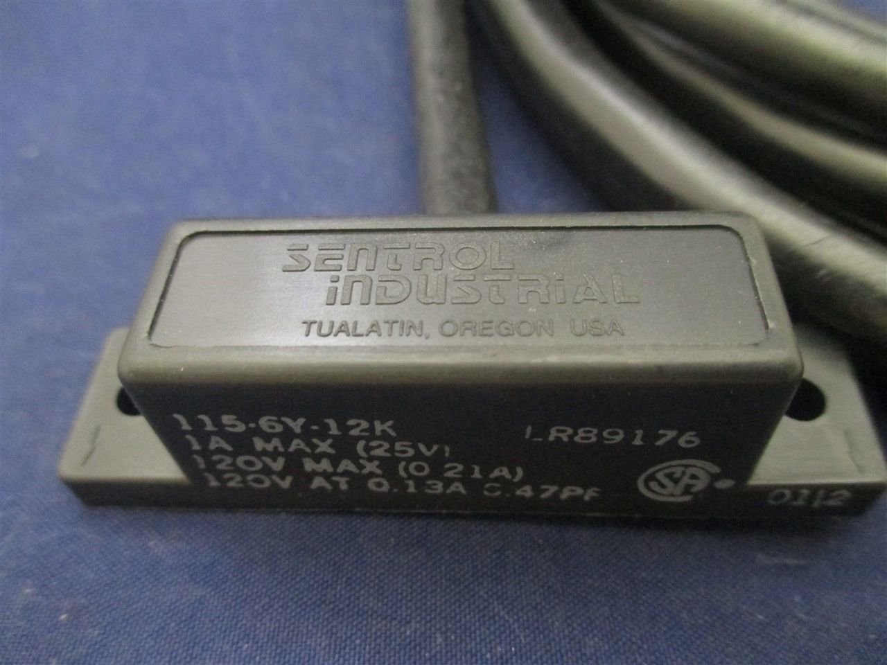 Sentrol 1156Y12K Safety Switch Process Industrial Surplus