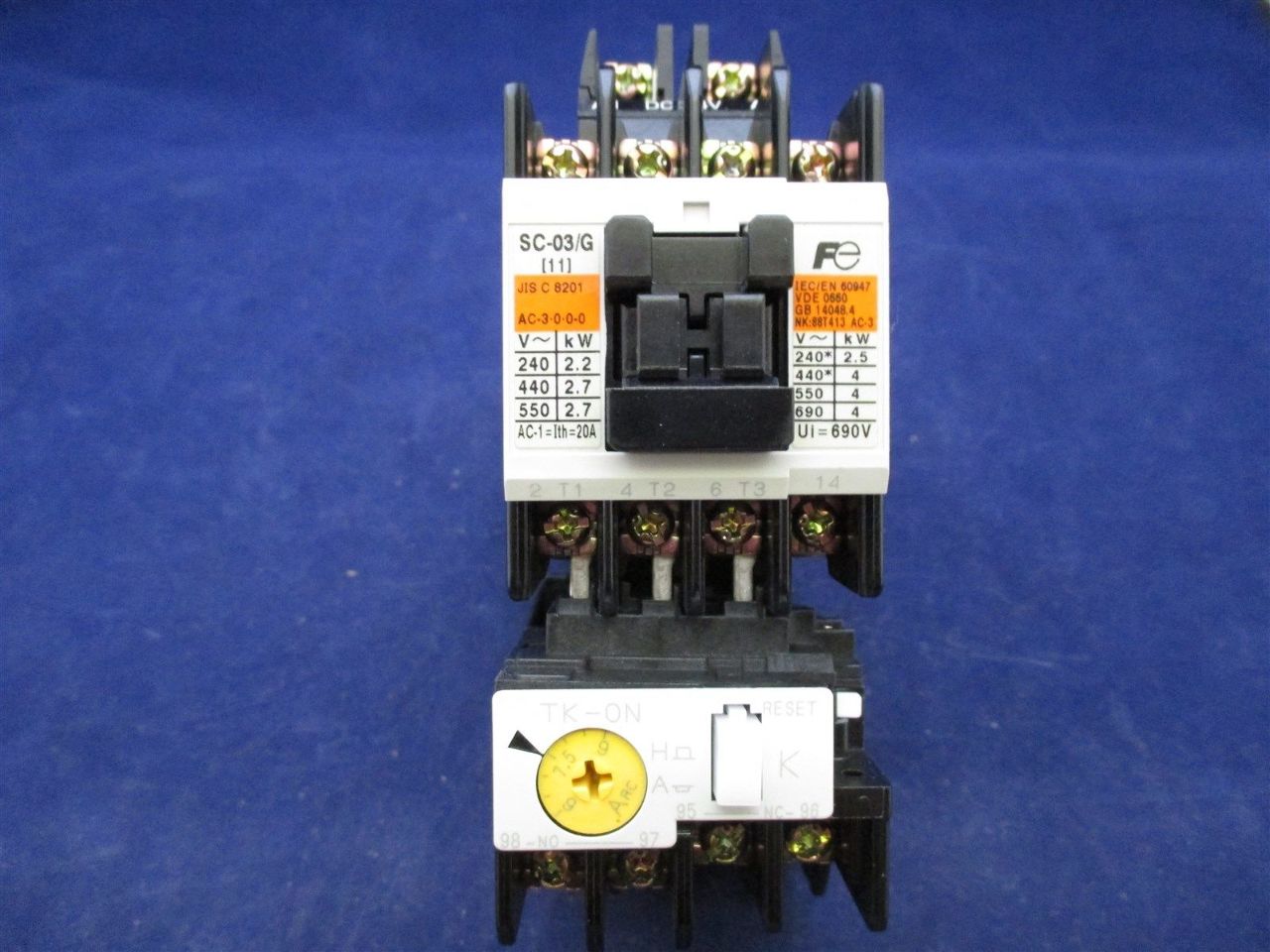 Fuji Electric Magnetic Switch SW-03/G/2E new | Process Industrial Surplus