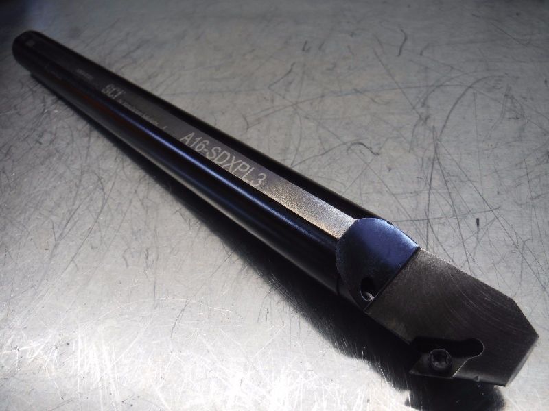 SCI Indexable Boring Bar A16 SDXPL3 w/ Qty10 DNMG 332 Carbide Inserts