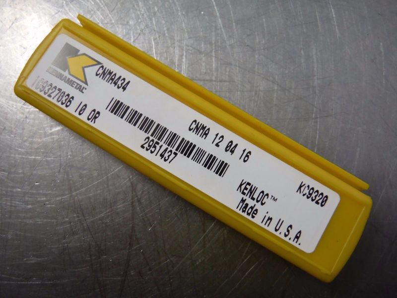 Kennametal Carbide Inserts Qty5 CNMA 12 04 08 KC910 LOC1991A