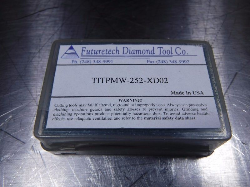 Valenite PCD Tipped Diamond Inserts TPG4322G VC728 LOC654