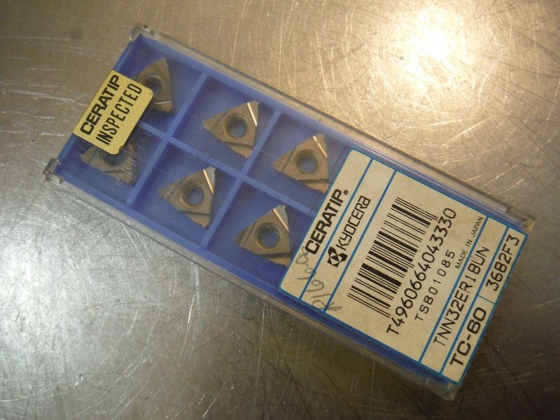 LOC2123D Ceratip Carbide Inserts Qty10 TNN 32ER18UN TC60