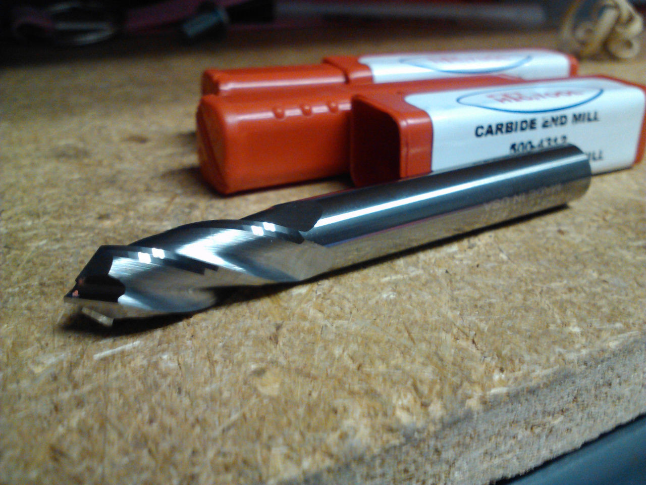 5/16" 4 FLUTE 90 DEGREE POINT ANGLE CARBIDE DRILL MILL North Bay