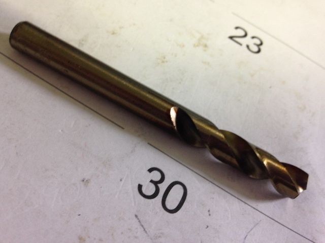 .3020" N COBALT SCREW MACHINE LENGTH DRILL