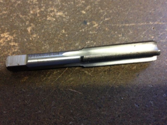 M12 X .75 HIGH SPEED STEEL 4 FLUTE BOTTOM TAP