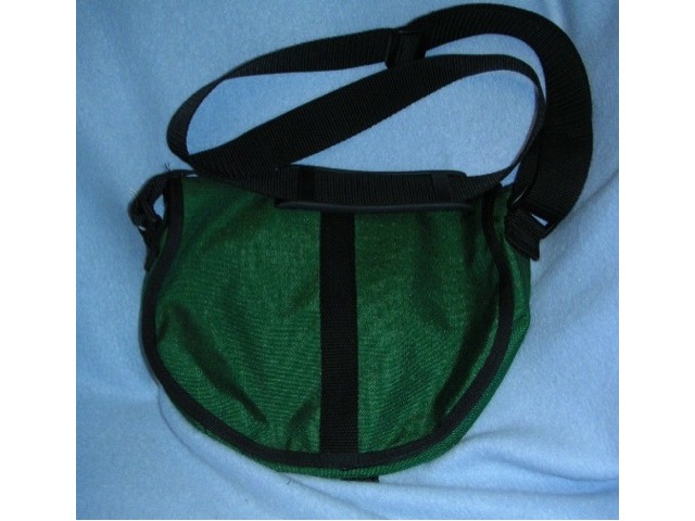 Nylon Saddle Bag-Sm. Size - Green