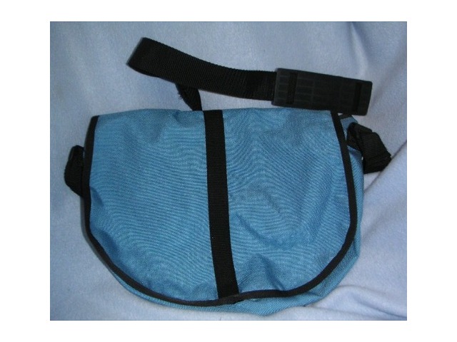 Nylon Saddle Bag -Sm. Size -Blue