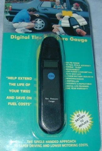 Digital Tire Pressure Gauge - 0-60 PSI