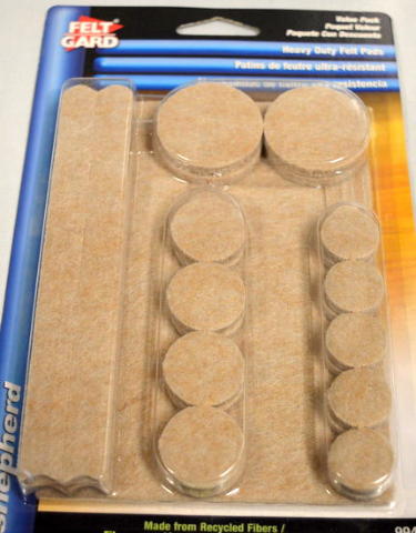 Shepherd 9947 Felt Gard Value Pack 27 Pcs Heavy Duty Felt Pads 39003099476 Ebay