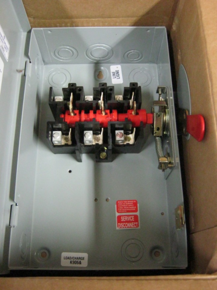 Ge Tgn3322 60 Amp General Duty Safety Switch 240 Vac 3