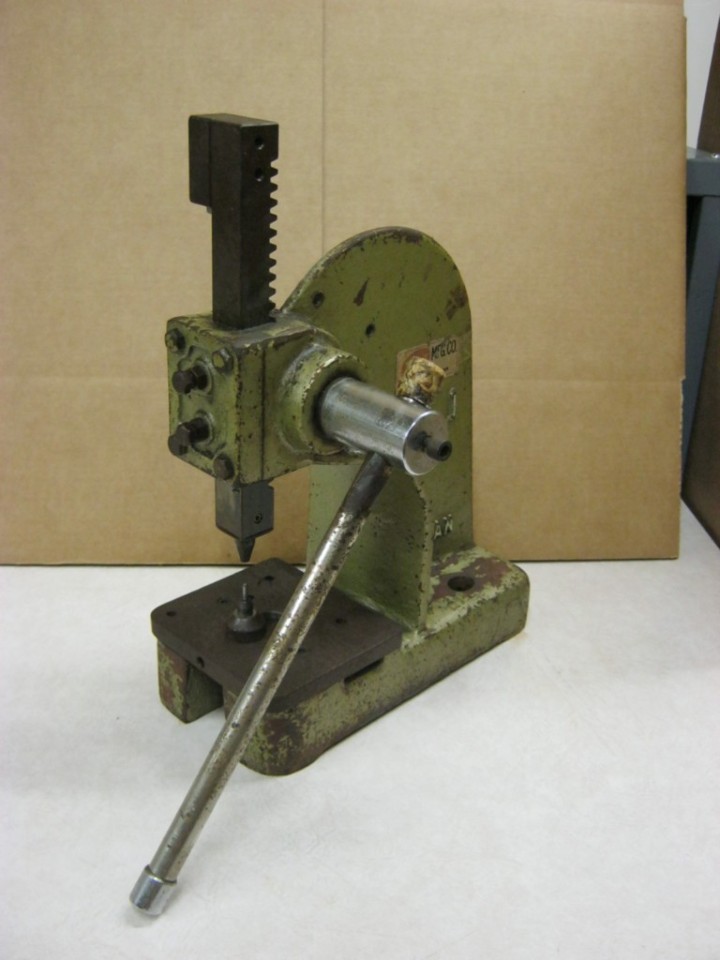 ENCO Tabletop Arbor Press Model 1 Daves Industrial Surplus LLC
