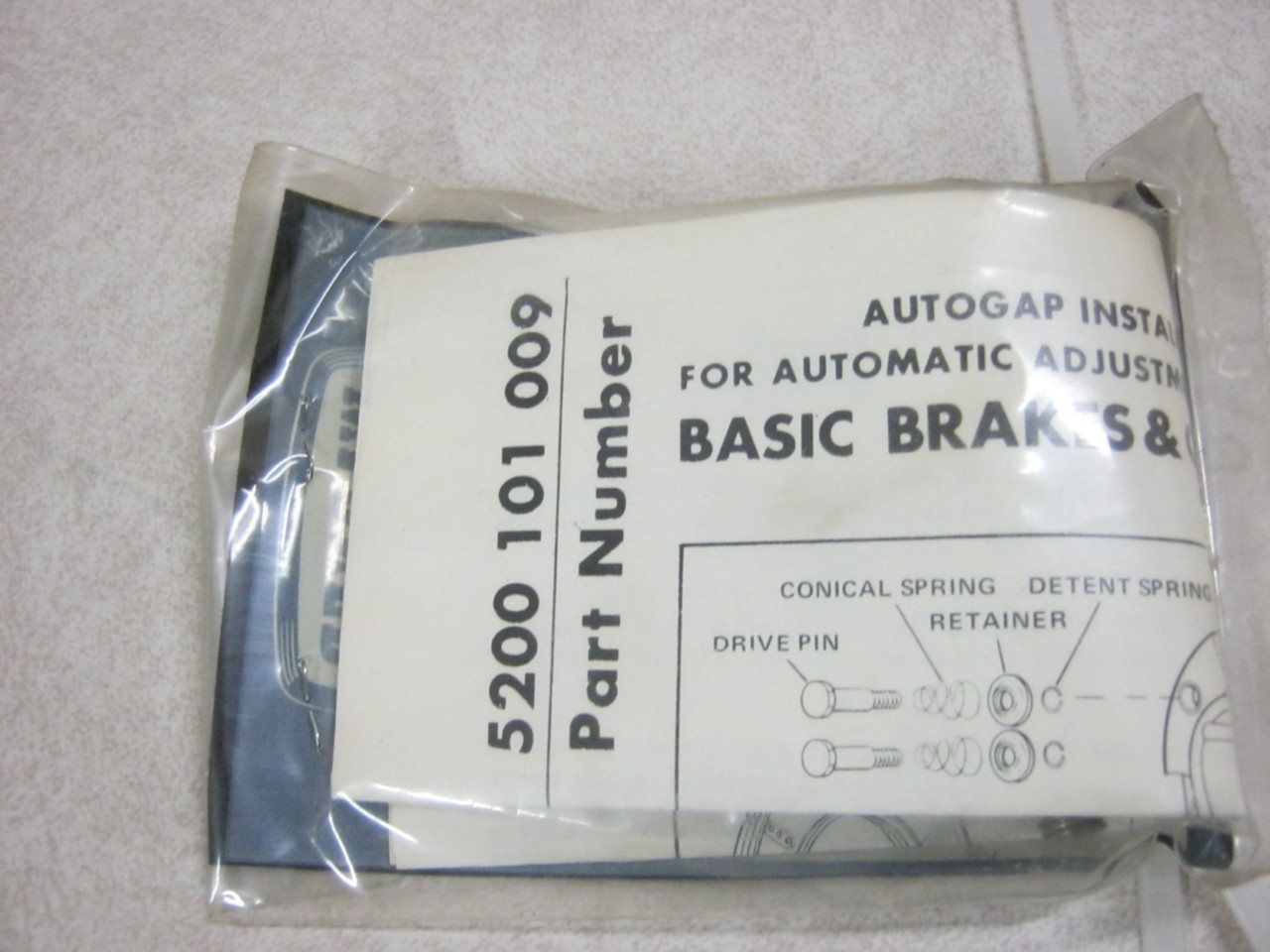 Warner Electric Autogap for automatic adjustment of brakes and clutches