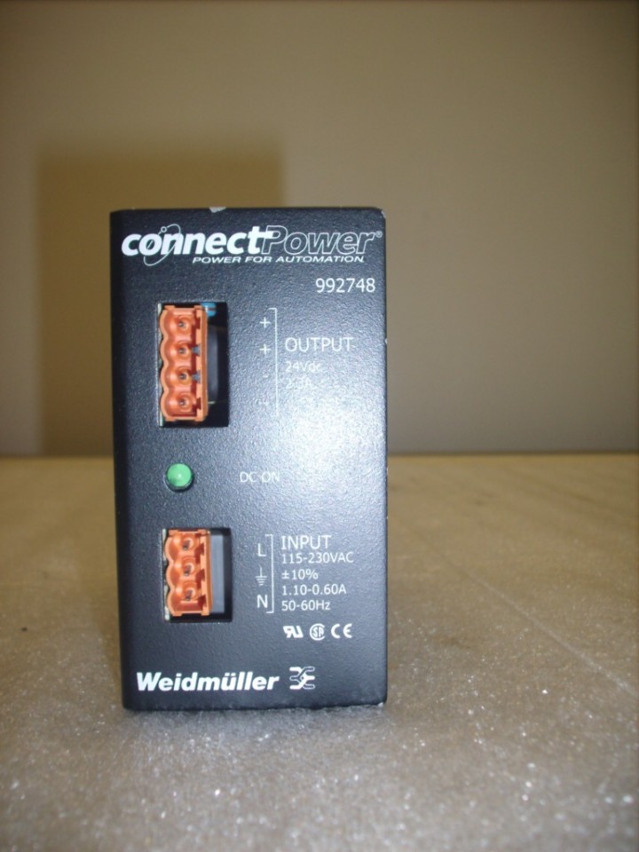 Weidmuller Connect Power DC Power Supply # 992748 | Daves Industrial