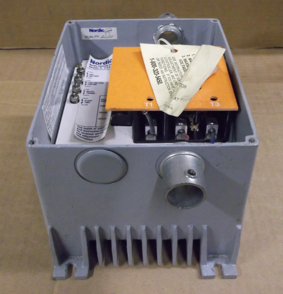 Nordic Soft Start Induction Motor Controller CAT No 1334300 460 Volts 20 Cont. Amp Daves