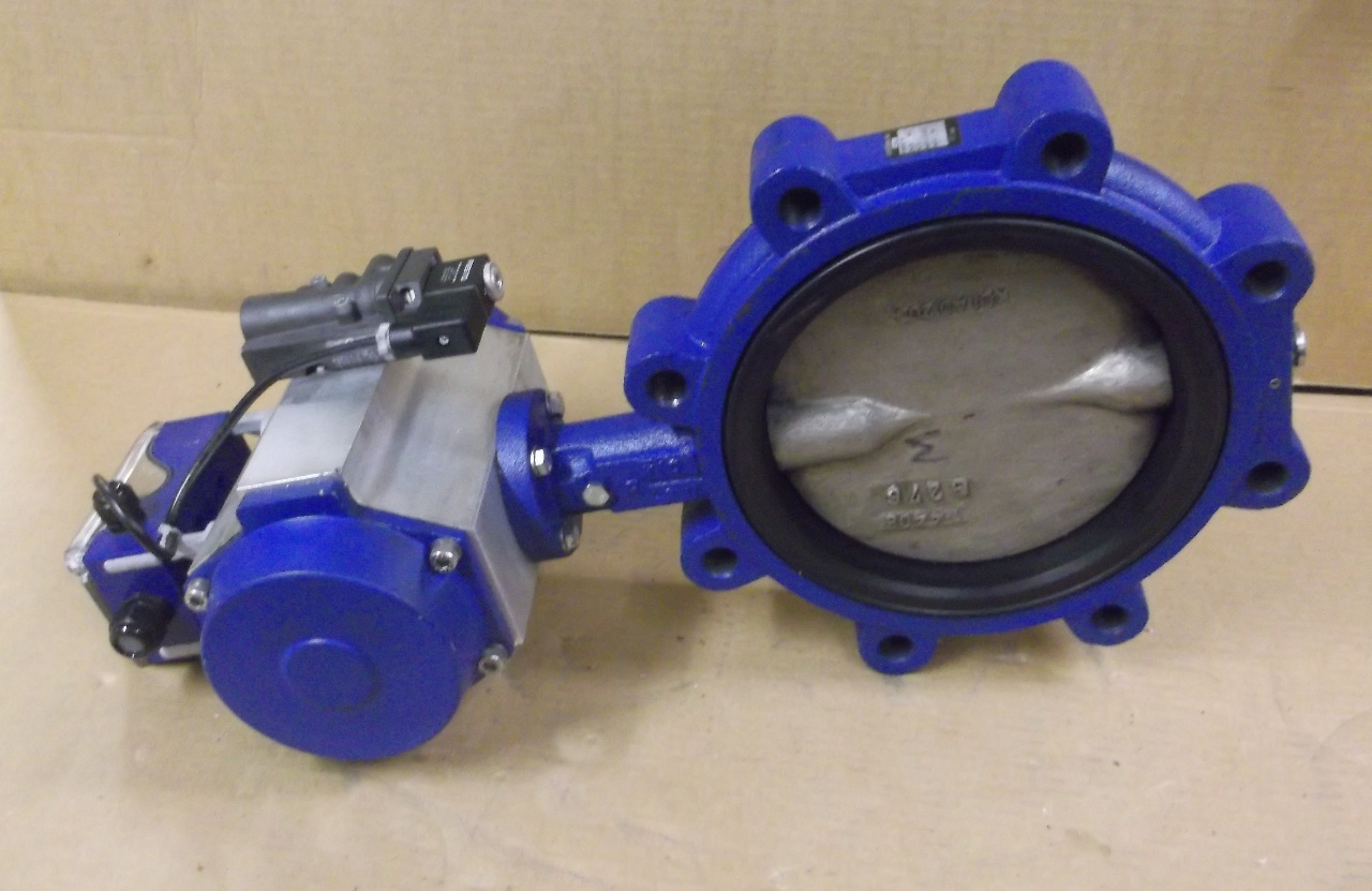 Revo Actuator with Festo 24V Solenoid & Centerline 8" Butterfly Valve