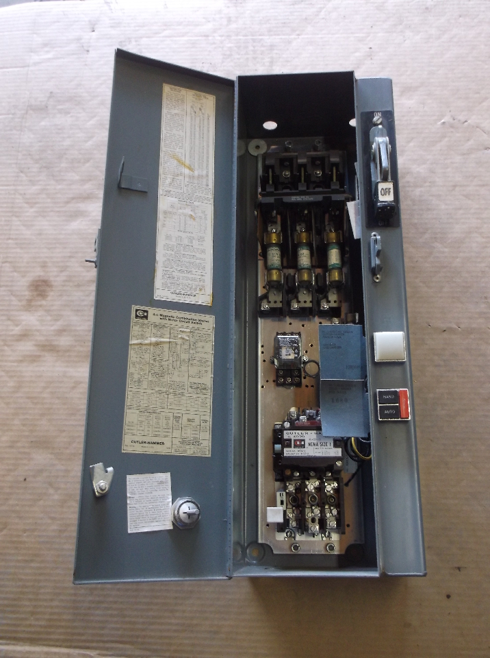 Cutler Hammer A30EGO Combination Starter W/Motor Circuit