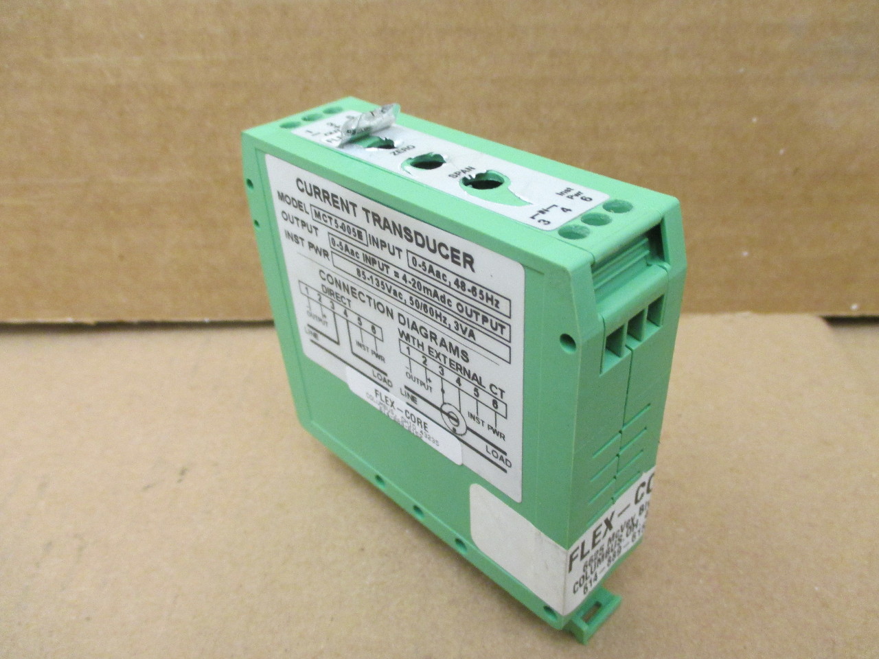 OHIO SEMITRONICS MCT5005E POWER TRANSDUCER Daves Industrial Surplus LLC